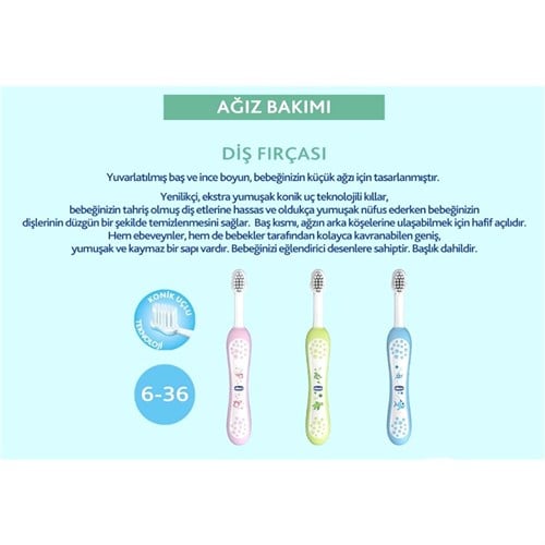 Chicco Diş Fırçası Mavi 69582