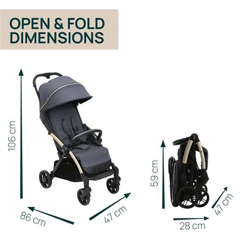 Chicco Goody XPlus Bebek Arabası Dark Shadow