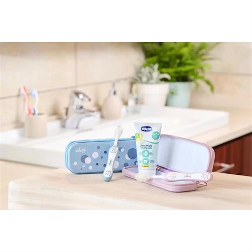 Chicco Junior Diş Fırçası + Diş Macunu Kutulu 6-36m Lila 120981