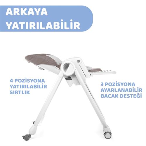 Chicco Polly Magic Mama Sandalyesi Kahverengi