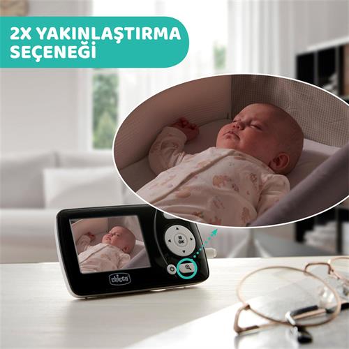 Chicco Smart Görüntülü Bebek Telsizi 101590