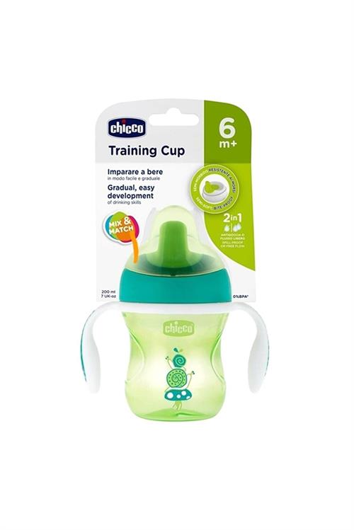 Chicco Yarı Yumuşak Uçlu Bardak 6+ Erkek Yeşil 69212
