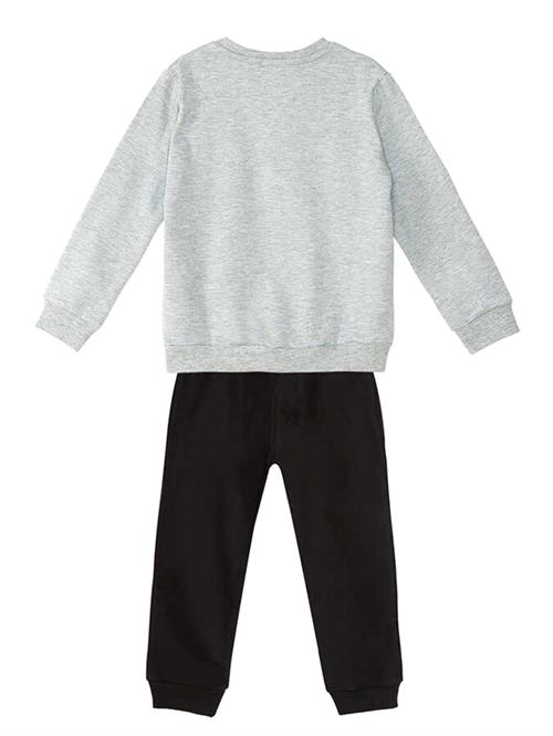 Denokids Erkek Çocuk Eşofman Takımı Siyah Gri CFF-21S1-089
