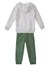 Denokids Erkek Çocuk LMG Animals Eşofman Altı Üstü Takım Gri Haki MS-22S1-008