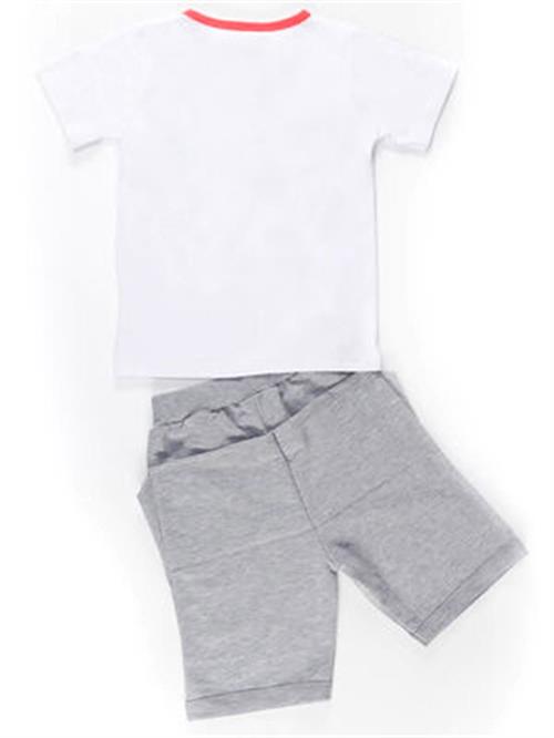 Denokids Erkek Çocuk Timsah Baggy Tişört Şort Takım Cff-19Y1-173