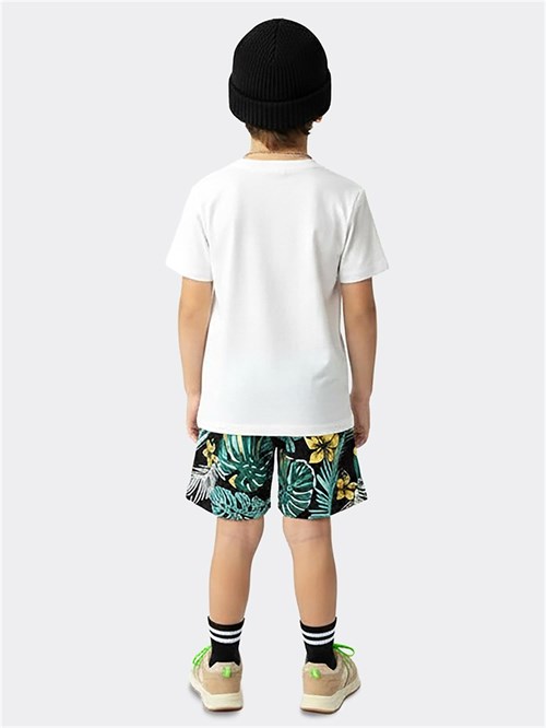 Denokids Erkek Çocuk Tropik Tişört Şort Takım CFF-26Y1-101
