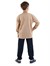 Denokids Erkek Çocuk Who Tişört Pantolon Takım Bej CFF-25S1-153