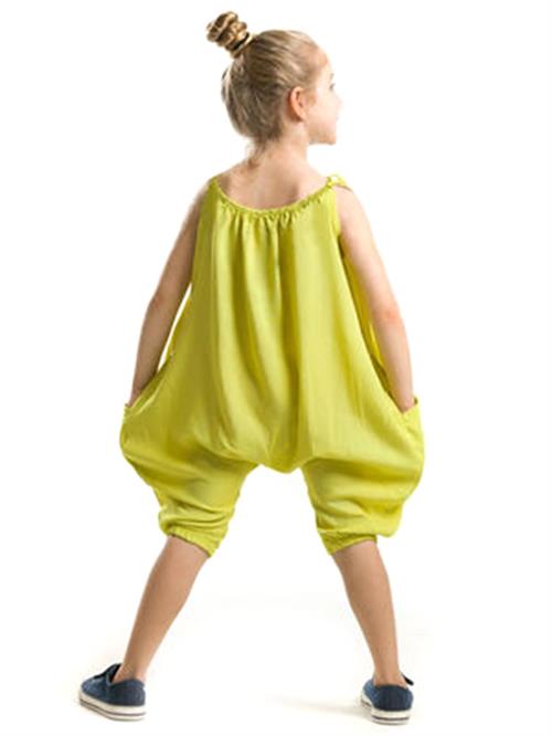 Denokids Kız Çocuk Gelincik Tulum Ms-19Y1-158