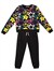 Denokids Kız Çocuk Street Style Eşofman Takımı Siyah MS-23S1-050