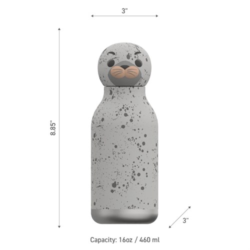 Globber Asobu Bestle Bottle Pipetli Çelik Suluk Seal SBV44-SEAL