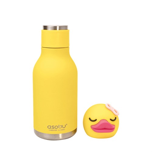 Globber Asobu Bestle Bottle Pipetli Çelik Suluk Ducky SBV44-DUCKY