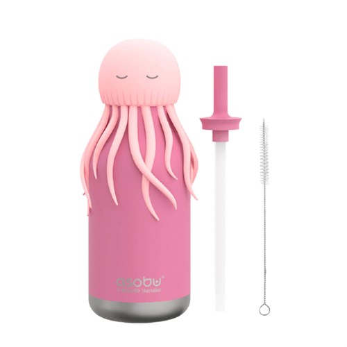 Globber Asobu Bestle Bottle Pipetli Çelik Suluk Jellyfish SBV44-JELLYFISH