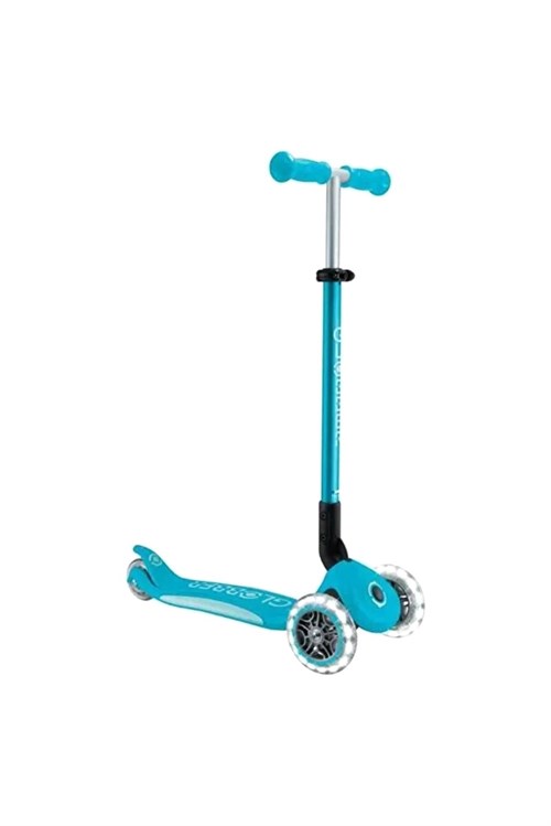 Globber Elite Deluxe Işıklı Scooter Mavi 439-605