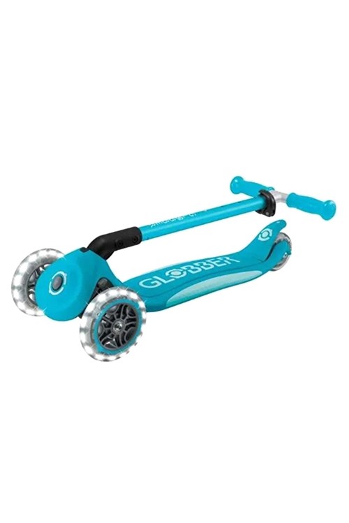 Globber Elite Deluxe Işıklı Scooter Mavi 439-605