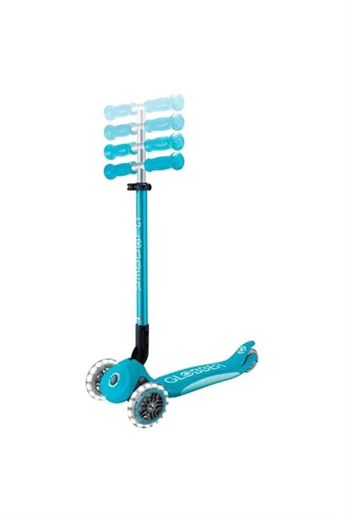 Globber Elite Deluxe Işıklı Scooter Mavi 439-605