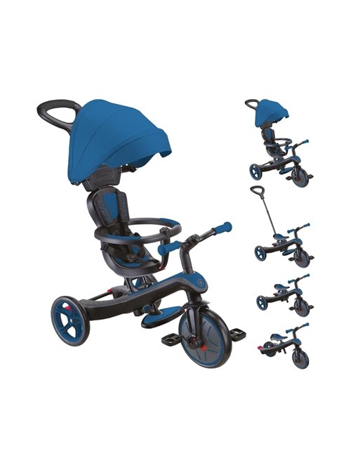Globber Explorer 4in1 Trike Bisiklet Kraliyet Mavisi 634-100
