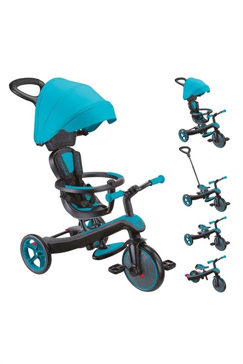 Globber Explorer 4in1 Trike Bisiklet Mavi 634-105