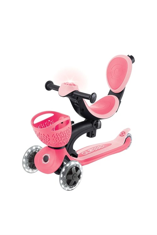 Globber Go Up Baby 360 Işıklı Scooter Koyu Pastel Pembe 844-210