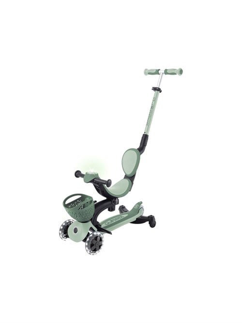 Globber Go Up Baby 360 Işıklı Scooter Zeytin Yeşili 844-104