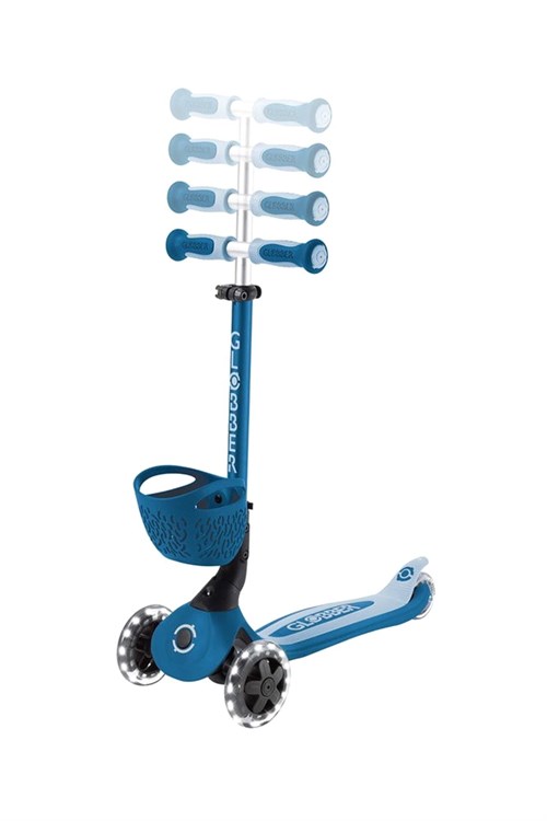 Globber Go Up Baby 360 Işıklı Scooter Pastel Mavi 844-100
