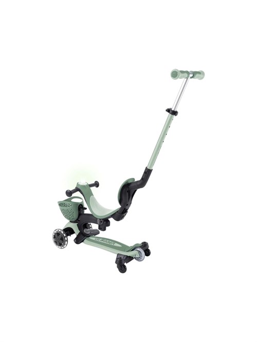 Globber Go Up Baby 360 Işıklı Scooter Zeytin Yeşili 844-104