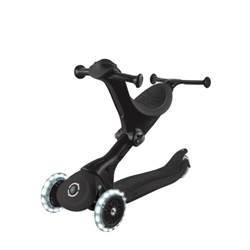 Globber Go Up Deluxe Işıklı Scooter Siyah 646-720