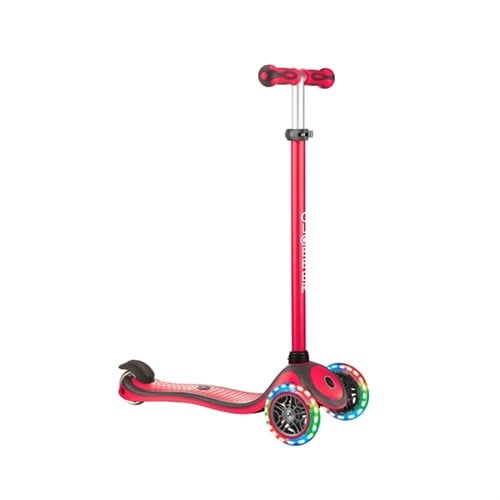Globber Primo Plus Işıklı Scooter Kırmızı 442-102