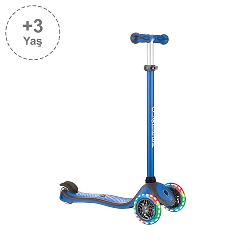 Globber Primo Plus Işıklı Scooter Lacivert 442-100
