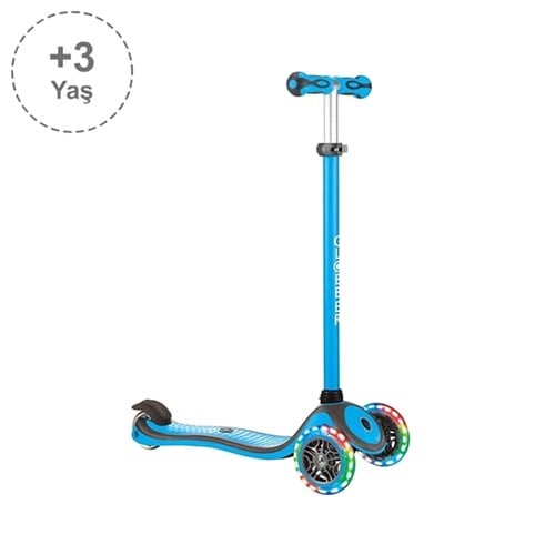 Globber Primo Plus Işıklı Scooter Mavi 442-101