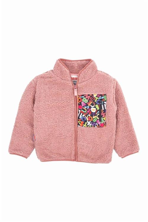 Haribo Kız Çocuk Fullzip Polar Somon HRBTXT416 