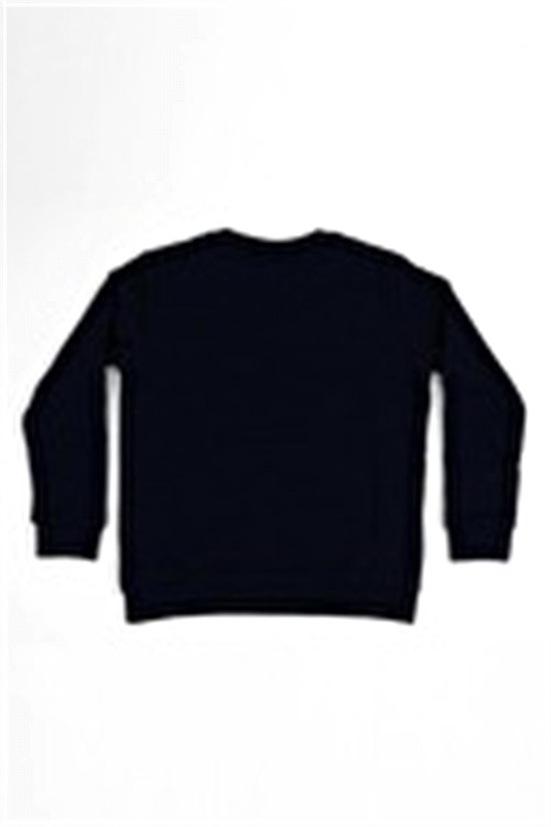 Haribo Unisex Çocuk Kabartmalı Sweatshirt Lacivert HRBTXT308