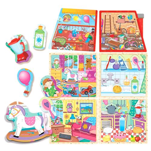 Headu Montessori My Little House Benim Küçük Evim  Eğitici Oyuncak IT20836