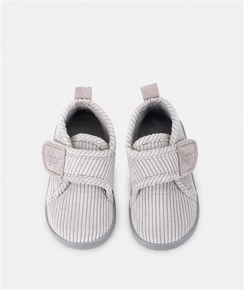 İgor Çocuk Homie Pana Ev Ayakkabısı Gri W10310-250