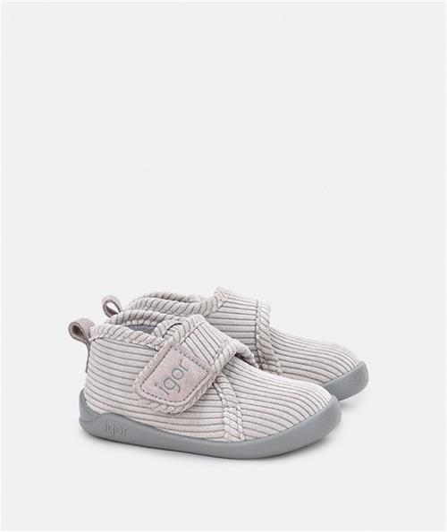 İgor Çocuk Homie Pana Ev Ayakkabısı Gri W10310-250
