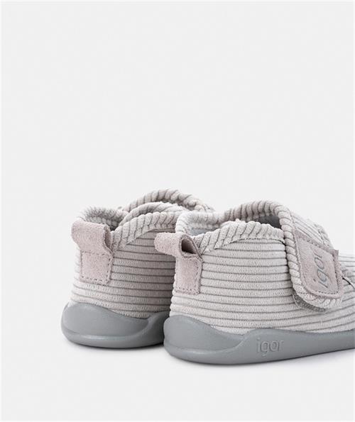 İgor Çocuk Homie Pana Ev Ayakkabısı Gri W10310-250
