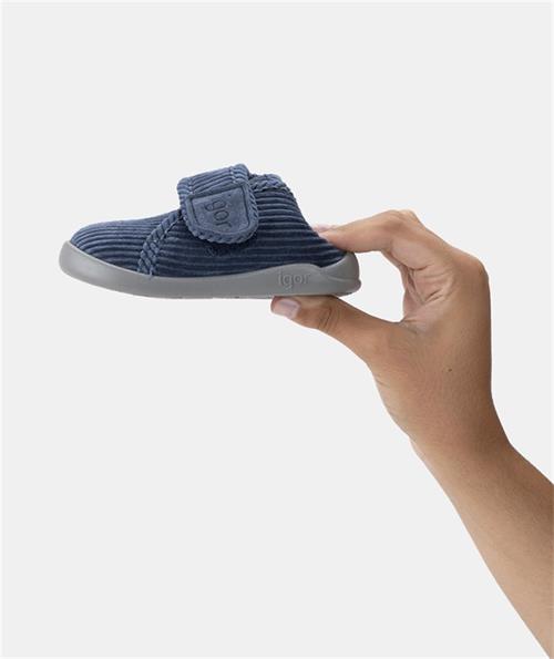 İgor Çocuk Homie Pana Ev Ayakkabısı Navy W10310-3