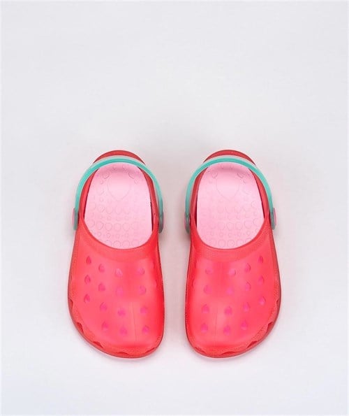 İgor Çocuk Poppy Terlik Sandalet Fuşya-Mint S10116-046