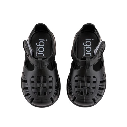 İgor Çocuk Tobby Solid Sandalet Black S10271-002