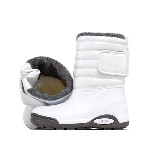 İgor Çocuk Topo Ski Charol Yağmur Çizmesi Beyaz W10168-001