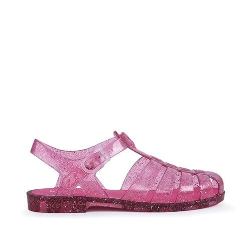 İgor Kadın Biarritz Glitter Simli Sandalet Fuşya S10262(BB334)-387