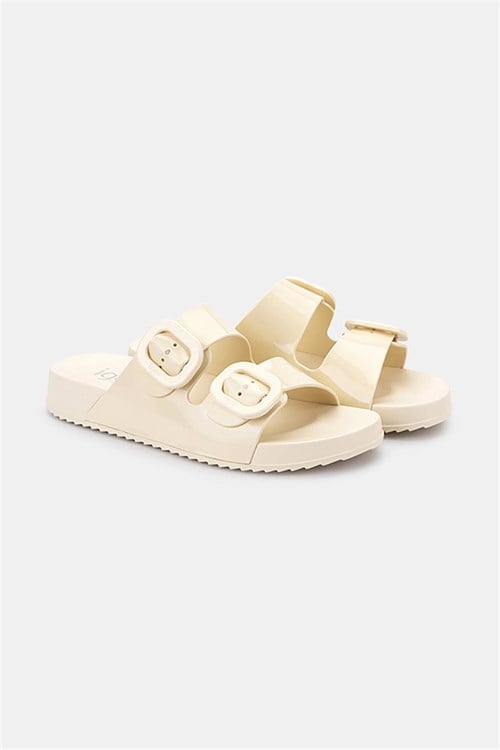 İgor Kadın Habana Brillo Terlik Ivory S10334-079