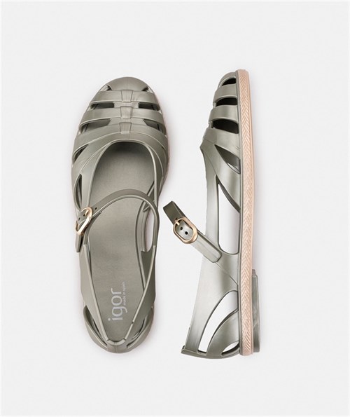 İgor Kadın Paris Metal Sandalet Yeşil  S10375-354