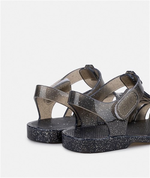 İgor Kız Çocuk Clasica Glitter Sandalet Ayakkabı Füme S10374-071