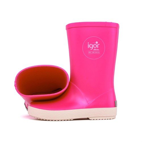 İgor Kız Çocuk Splash Nautico Yağmur Botu Fuşya W10107-007