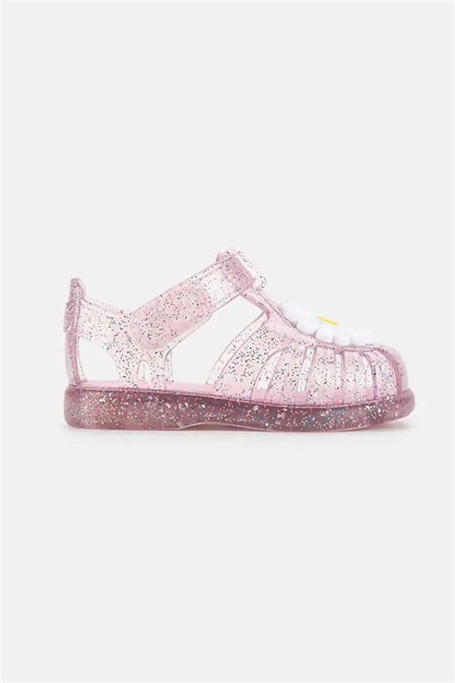 İgor Kız Çocuk Tobby Gloss Flor Simli Sandalet Pembe S10322-385