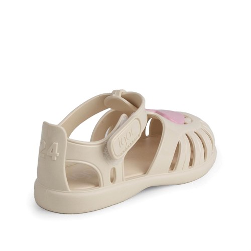 İgor Kız Çocuk Tobby Gloss Love Sandalet Marfil S10310-079 (BB364)