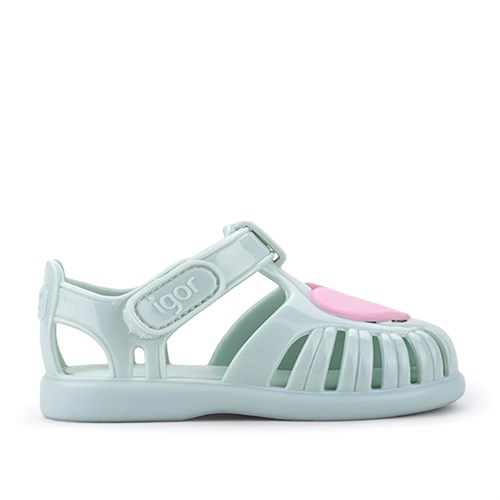 İgor Kız Çocuk Tobby Gloss Love Sandalet Mint S10310-026