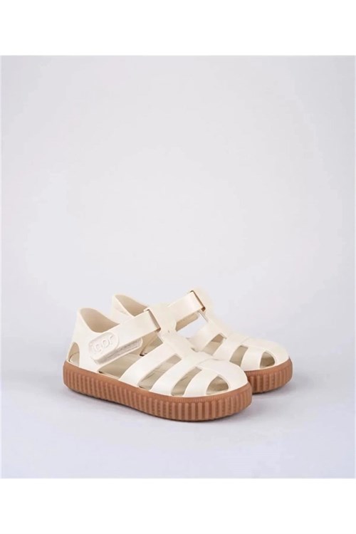 İgor Unisex Çocuk Nico Caramelo Sandalet Ivory S10291-079