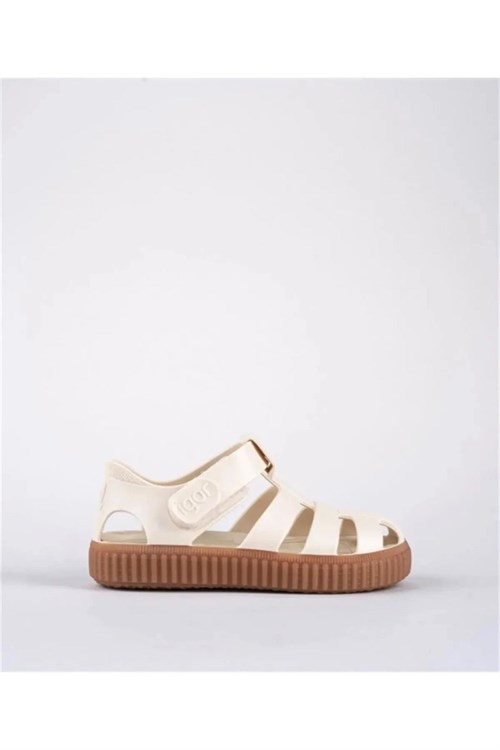 İgor Unisex Çocuk Nico Caramelo Sandalet Ivory S10291-079