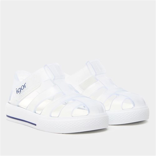 İgor Unisex Çocuk Star Sandalet Beyaz S10171-038
